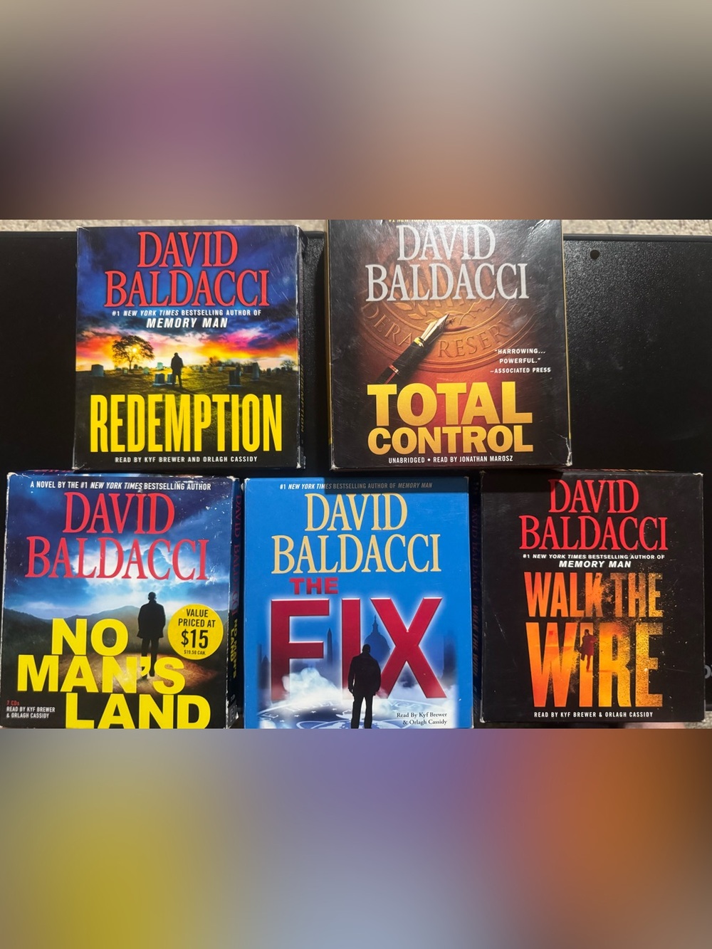 David Baldacci audio books